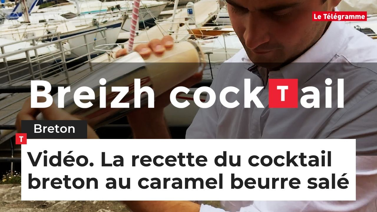 Comment réaliser un cocktail breton au caramel au beurre salé ? (Le Télégramme)