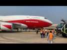 'Supertanker' plane lands in Bolivia to battle wildfires - Label : AFPTV - First images - Category : News