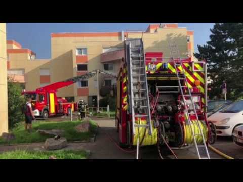 Violent feu d’appartement à Wittenheim