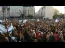 Pro-Macri demonstration in Buenos Aires - Label : AFPTV - First images - Category : News