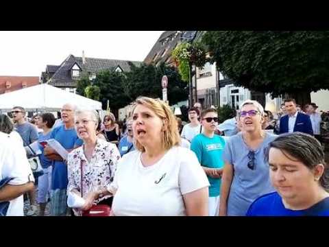 Flash song pour le lancement du 18e festival du sucre à Erstein