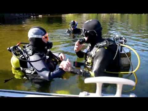 Lac de Gérardmer Baptême de plongée à 86 ans