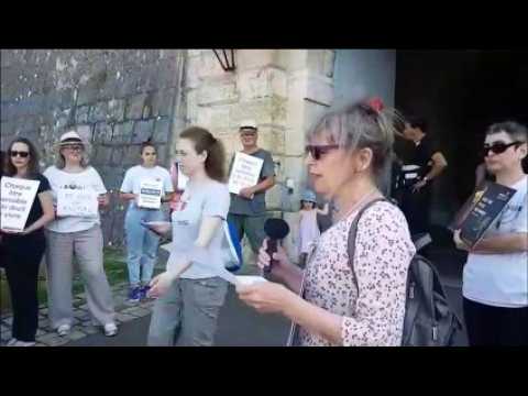 Besançon : les anti spécisme font le siège du zoo de la Citadelle