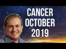 Cancer Horoscope Astrology October 2019. Assert your feelings, but listen carefully too...
