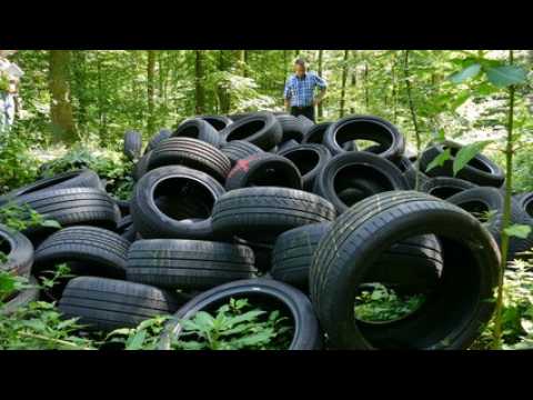 Dépôt de pneus sauvage: la colère du maire de Burnhaupt-le-Bas