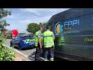 Opération_gendarmerie préfet péage de Veauchette