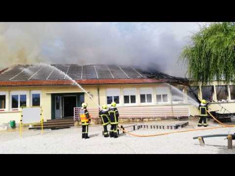 Un incendie ravage l'école de Pouilly-sous-Charlieu