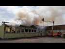 L'école maternelle de Pouilly-sous-Charlieu détruite par le feu