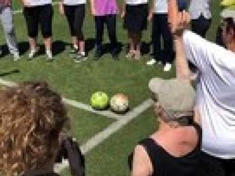 Les mamies  foot à Saint-Etienne