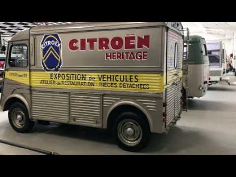 L'utilitaire record Citroën Type H exposé au musée Peugeot