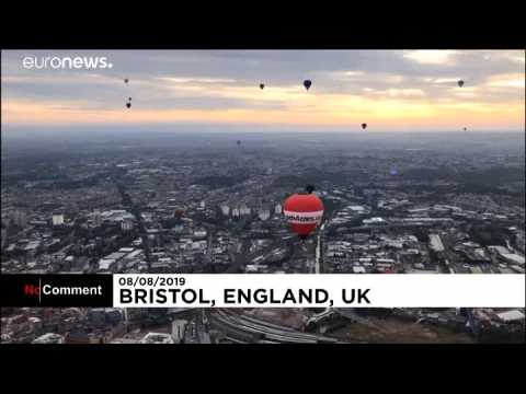 Full of hot air: Europe’s biggest ballooning event gets underway