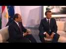 G7 in Biarritz: Macron meets Egypt's Al-Sissi
