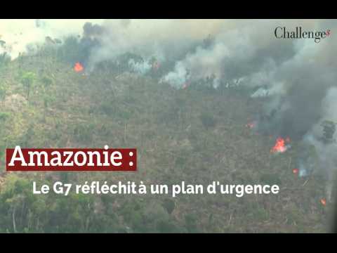 Amazonie : Le G7 réfléchit à un plan d'urgence