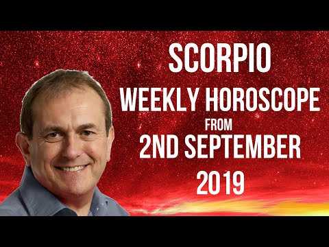 Scorpio Weekly Horoscope 2nd September 2019 - a long term plan can power forwards...