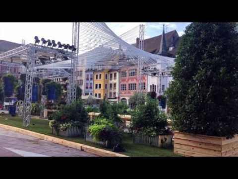 Mulhouse : un jardin éphémère à visiter….  et déguster