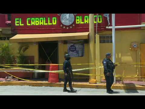 Images outside Mexican bar where attackers killed 26