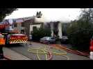 Flastroff : un gros incendie détruit l’ancien café