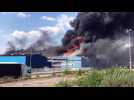 Bouzonville : important feu chez Manoir Industries