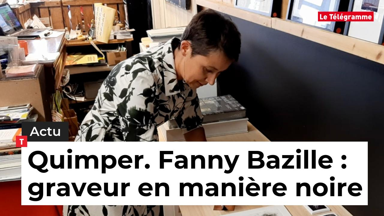 Quimper. Fanny Bazille expose chez Librairie et curiosités (Le Télégramme)