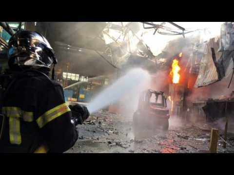 Bouzonville : impressionnant incendie à l’usine Manoir