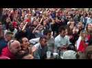 Les dernières minutes de la demi-finale rue Stanislas à Nancy