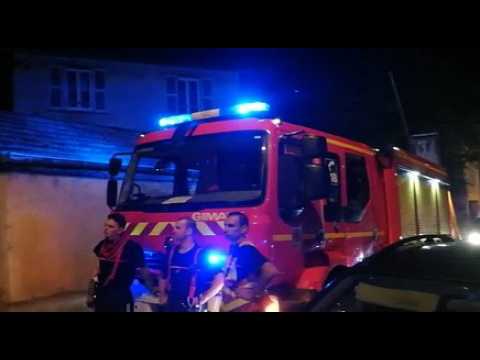 Besançon : incendie en cours dans une maison individuelle, les pompiers sur place