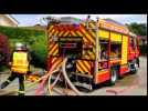 Un incendie ravage des maisons mitoyennes &agrave; chemaudin-et-vaux (25) - Label : L'Est Républicain - Category : News