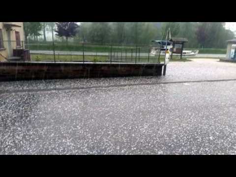 Orage du 29 avril Haute-Saône Grêle à Selles