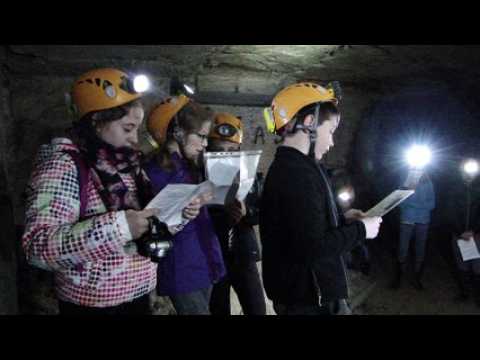 Sortie spéléologie-découverte des carrières de Savonnières-en-Perthois dans la Meuse