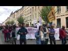 Nancy : entre 300 et 400 manifestants ont quitté la fac de lettres pour regagner le centre-ville