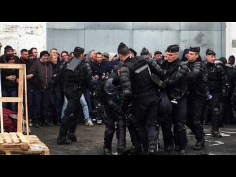 Mobilisation des surveillants de prison : intervention des forces de l'ordre