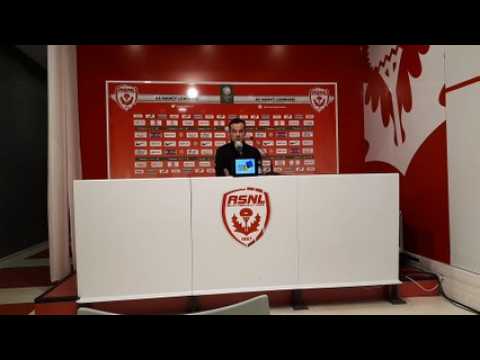 Vincent Hognon après la défaite de l'ASNL face au Paris FC : "Il est temps de passer à 2018 !"
