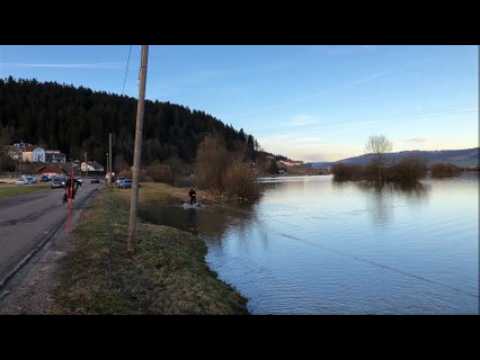 Grand’Combe-Châteleu (25) : du surf après les inondations !