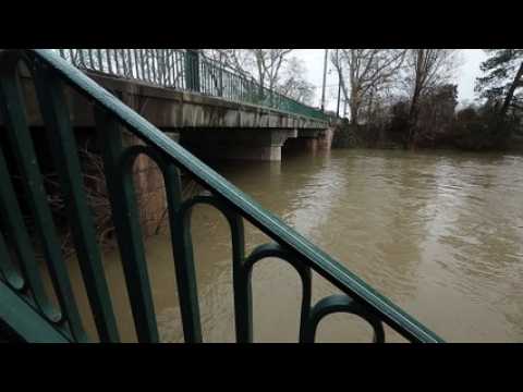 Le Doubs en crue