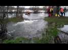 Haute-Saône : voiture tombée à l'eau à Froideterre