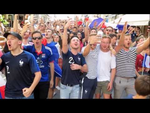 Victoire des Bleus : la Marseillaise place Stanislas à Nancy