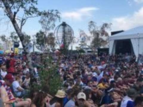 Eurockéennes : le premier but de l'équipe de France