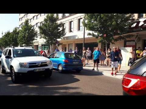 Scènes de liesse à Bar-le-Duc après la victoire de la France face à l'Argentine