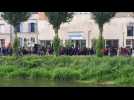 Vitrine cassée lors de la manifestation anti-Bure à Bar-le-Duc