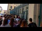 Affichage des résultats du bac 2018 au lycée Jeanne-d'Arc à Nancy