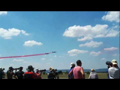 Au meeting de la base aérienne de Nancy Ochey, la Patrouille de France a assure le spectacle !