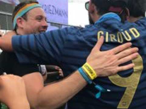 Eurockéennes La délivrance des supporters après France-Uruguay