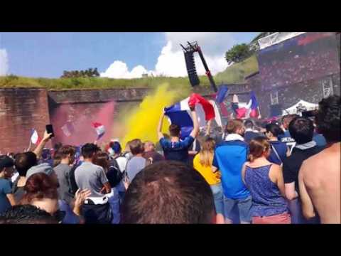 Mondial 2018 : dans la fan zone et dans les rues, Belfort a poussé l'équipe de France