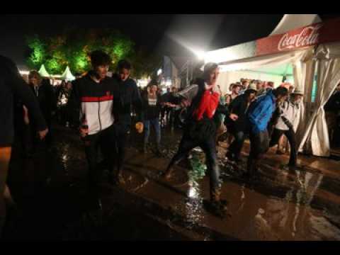 Eurockéennes Le premier jour finit dans la boue