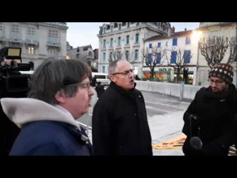 Bar-le-Duc : manifestation contre l'évacuation du bois Lejuc