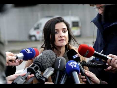L'avocate de Jonathann Daval, Maitre Ornella Spatafora s'exprime devant la presse après le deuxième jour d'audition de son client