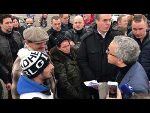 Coup de colère et opération escargot à Nancy