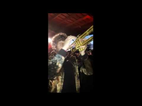 Rolling Saône 2018 Stephan Eicher et le Traktororkestra descendent dans le public