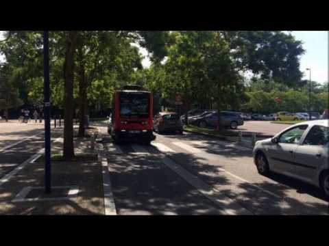 L'arrivée d'une navette autonome à Verdun