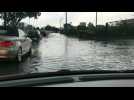 Nancy : le boulevard Barrhou inondé après un violent orage